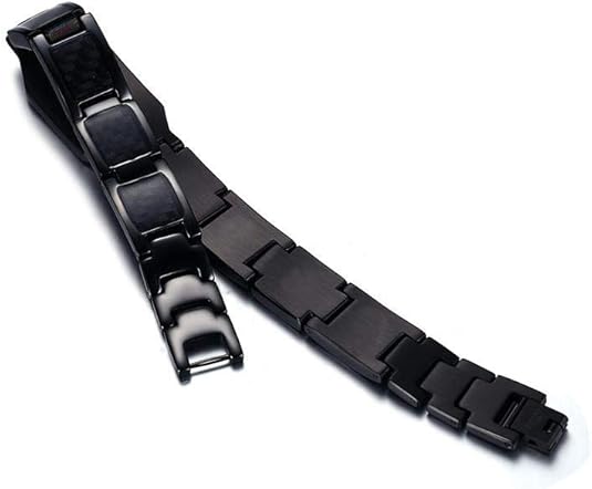 Luxury Arabic Calligraphy Bracelet – Men’s Gold & Black Stainless Steel