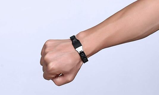 Luxury Arabic Calligraphy Bracelet – Men’s Gold & Black Stainless Steel