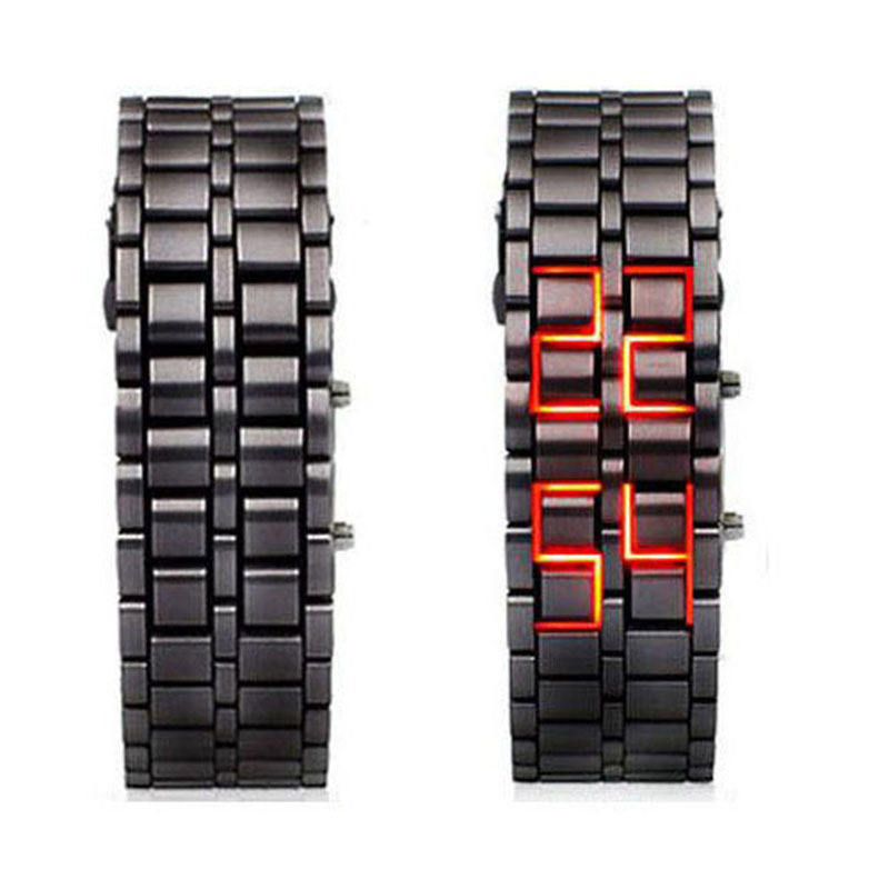 Luxury LED Digital Bracelet Watch – Modern & Stylish Design