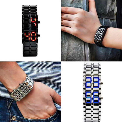 Luxury LED Digital Bracelet Watch – Modern & Stylish Design