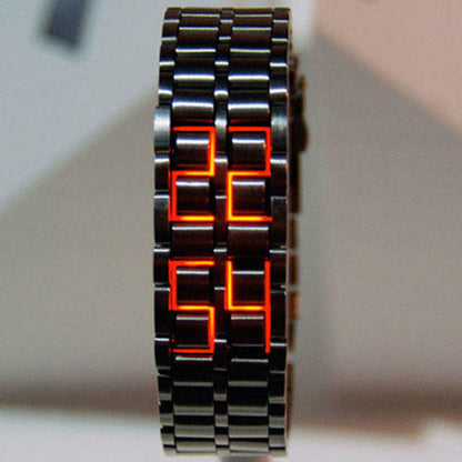 Luxury LED Digital Bracelet Watch – Modern & Stylish Design
