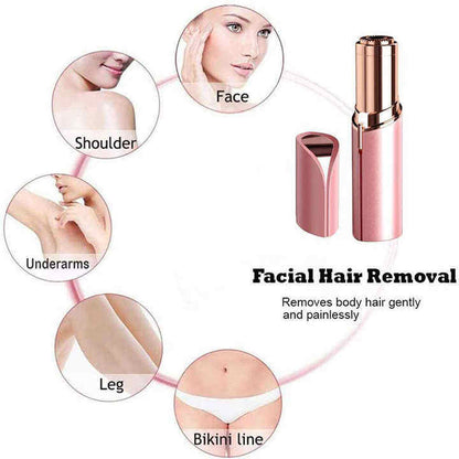 Flawless Facial Hair Remover – Painless & Portable Beauty Tool
